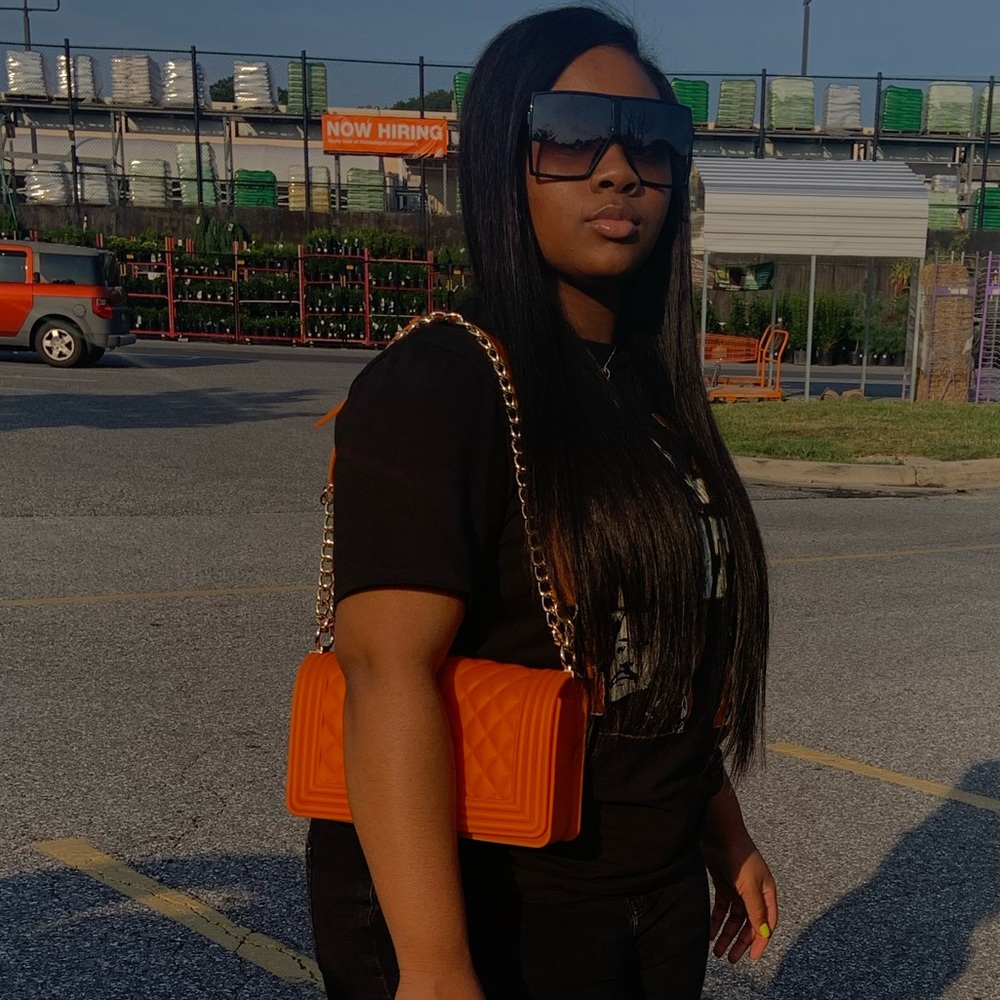 Orange Tote Bag